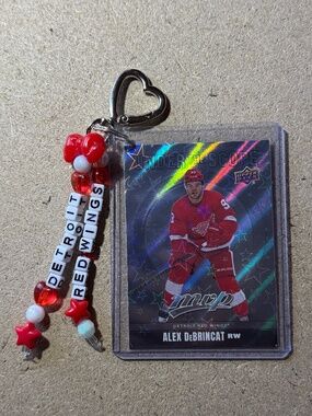Hockey Card Keychains
